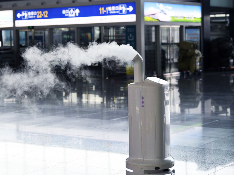 智能機器人在消毒防疫領(lǐng)域的應(yīng)用